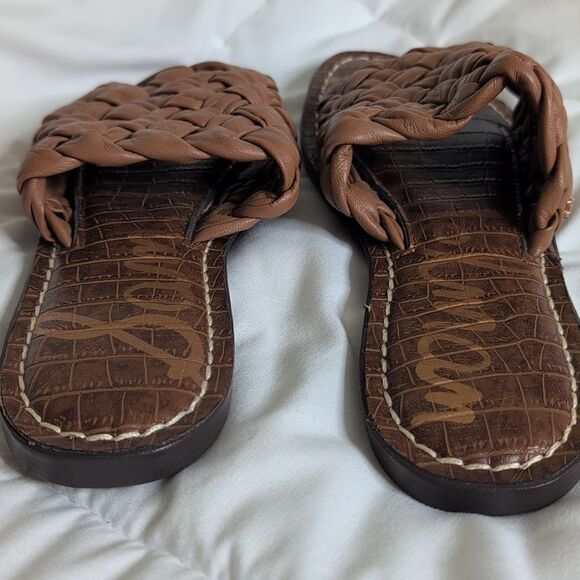 Sam Edelman size 6 Griffen Cuoio Leather Slide Sandals, NEW - Picture 8 of 8